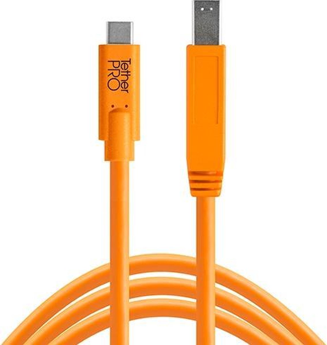 Tether Tools TetherPro USB-C naar USB 3.0 Male B 4.6m kabel Oranje