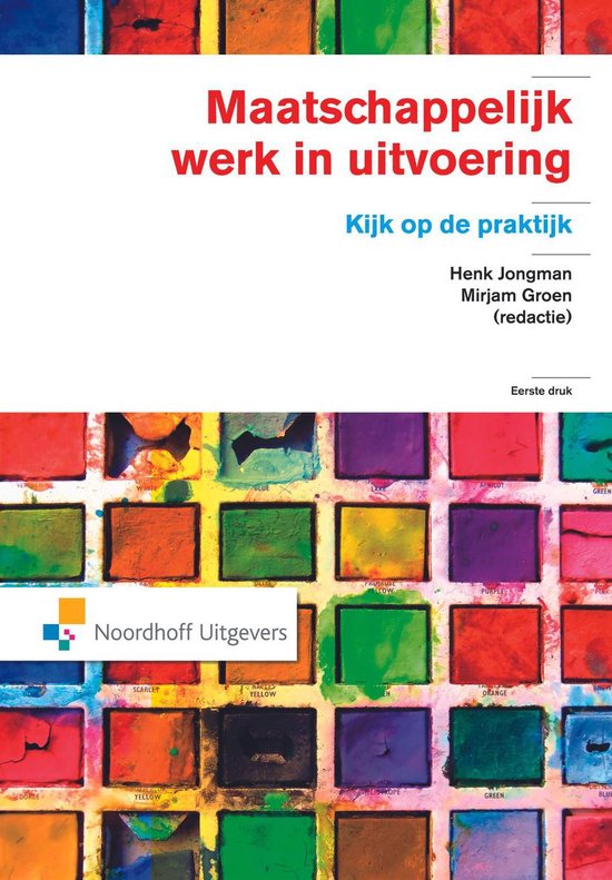 Maatschappelijk werk in uitvoering - cover