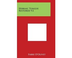 Omslag van Hebraic Tongue Restored V2