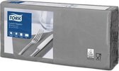 Tork Lunch Servetten Grijs, 2 lg 33x33, 1/4 vouw, ds à 10 x 200 stuks (477205)