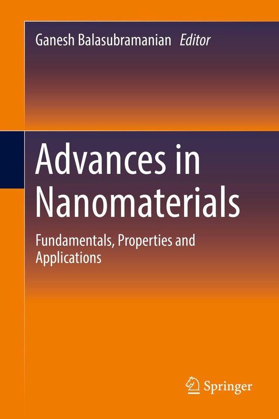 Advances in Nanomaterials - cover
