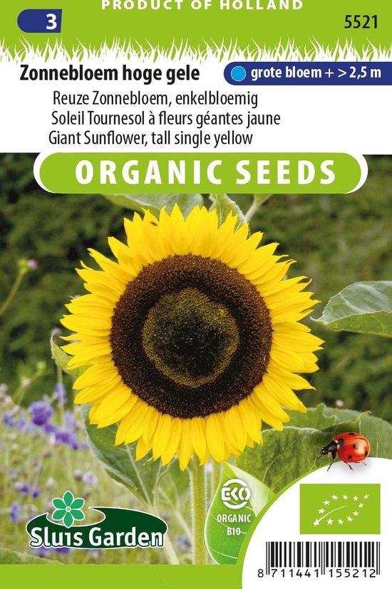 Sluis Garden - Zonnebloem Hoge Gele BIO