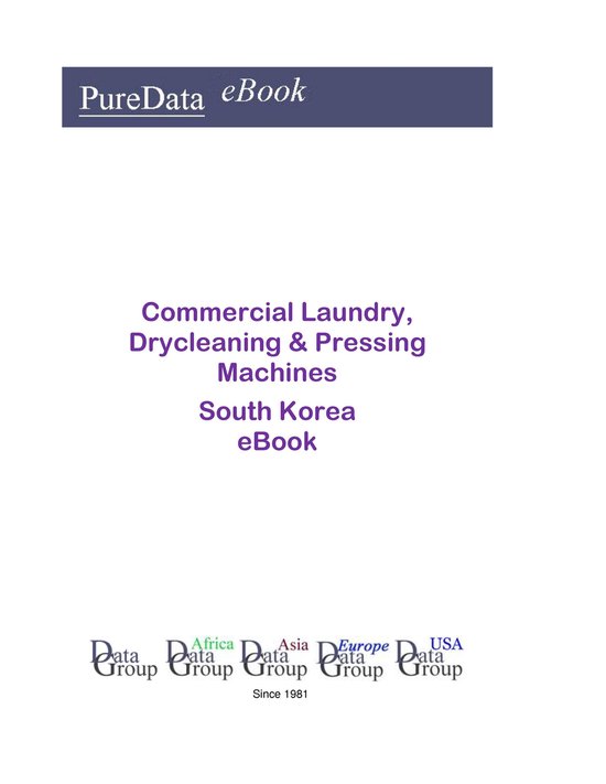 PureData eBook - Commercial Laundry, Drycleaning & Pressing  ... - cover