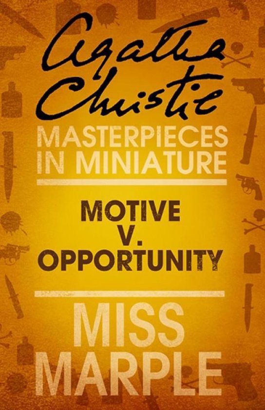 Motive v. Opportunity: A Miss Marple Short Story - cover
