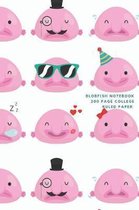 Blobfish Notebook - 200 Page College Ruled Paper