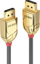 LINDY 36293 DisplayPort-kabel DisplayPort Aansluitkabel DisplayPort-stekker, DisplayPort-stekker 3.00 m Grijs
