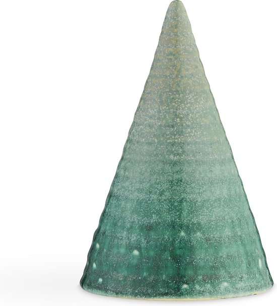 Kähler Design Glazed Cone - 15 cm - Groen