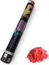 Kleurpoeder shooter rood 40 cm / holi poeder