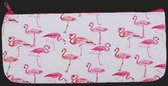 etui Flamingo - PVC pennenhouder make-up tasje pennenetui