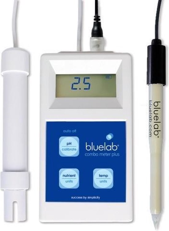 BLUELAB COMBO METER PLUS PH / EC / TEMPERATUUR bol