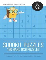 Sudoku Puzzles - 180 Hard 9x9 Puzzles