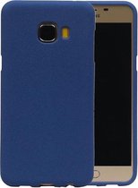 Blauw Zand TPU back case cover hoesje voor Samsung Galaxy C5