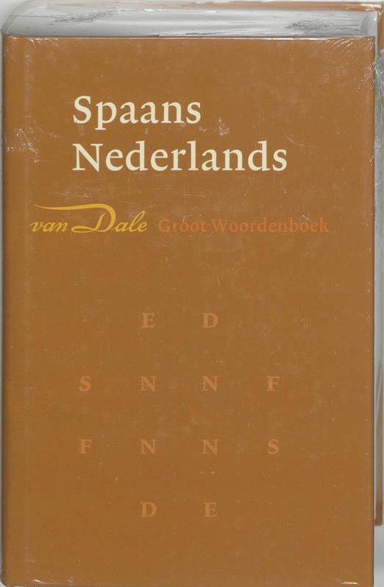 Cover van het boek 'Van Dale groot woordenboek / Spaans-Nederlands'