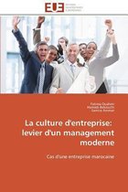 La culture d'entreprise:   levier d'un management moderne