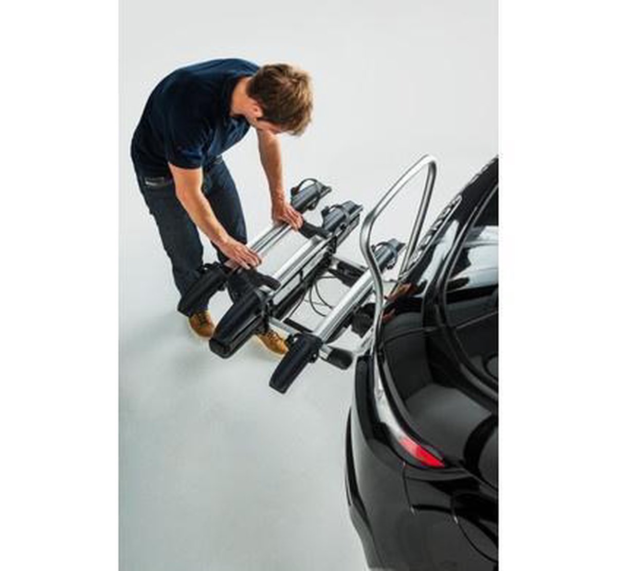 Yakima Fietsendrageruitbreiding Justclick +1 Zilver/zwart – foto 3