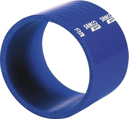 Durite silicone Samco Coude 90 degrés - Longueur 125mm - Ø76mm - Bleu