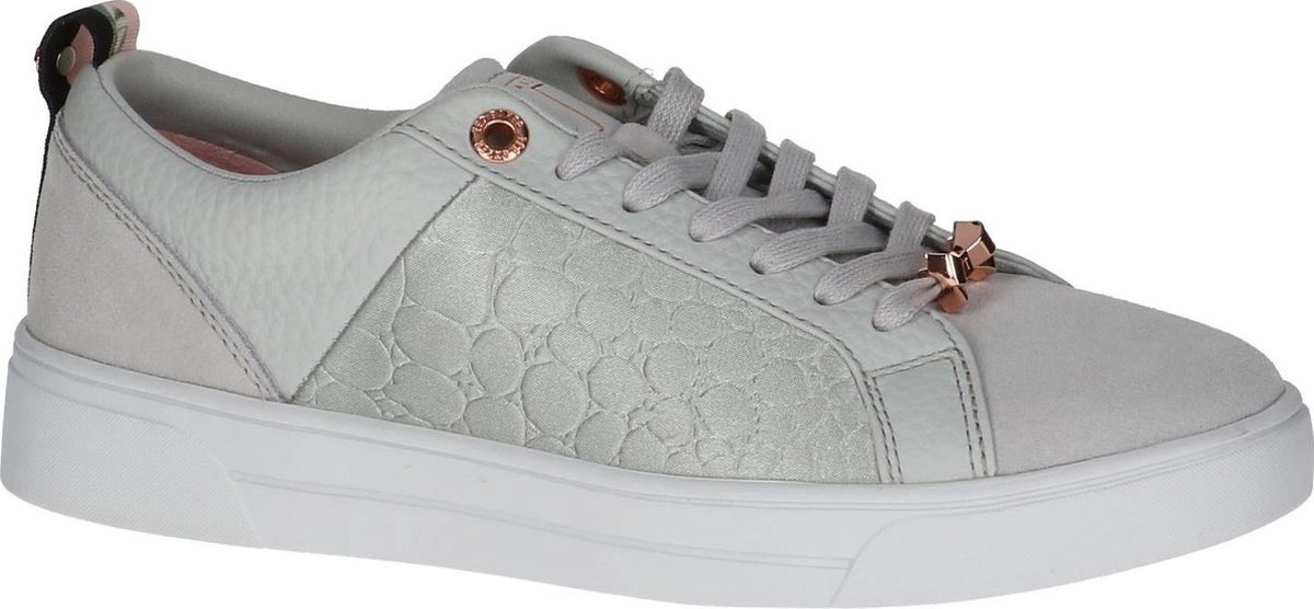 Ted Baker - Kulei - Sneaker laag gekleed - Dames - Maat 38 - Grijs - Light  Grey Leather | bol.com