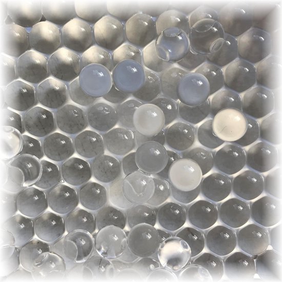 Fako Bijoux® - Waterparels - Water Absorberende Balletjes - Gelballetjes - 8-9mm - Transparant - 10.000 Stuks