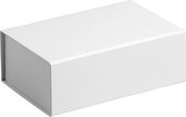 Coffret cadeau magnétique - Coffret cadeau de Luxe , 20x13x07 cm BLANC (5 pièces)