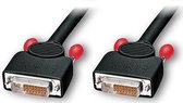 Lindy 0.35m, DVI-D 0.35m DVI-D DVI-D Zwart DVI kabel
