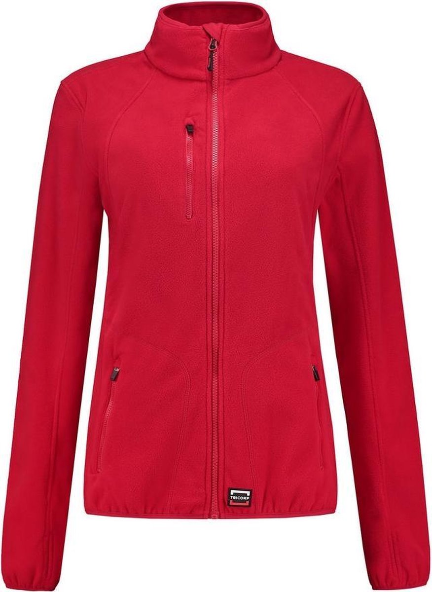 Tricorp 301011 Sweatvest Fleece Luxe Dames - Rood - XL