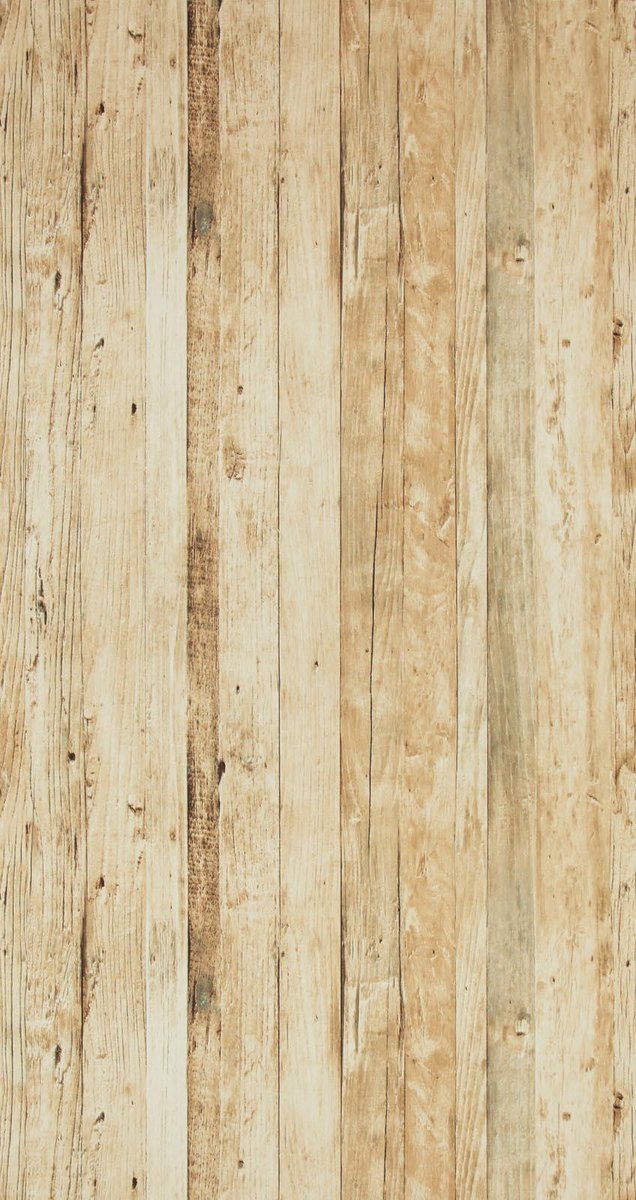 Rivièra Maison R.M Driftwood Honey - Behang - 1 m x 53 cm - Houtskleur