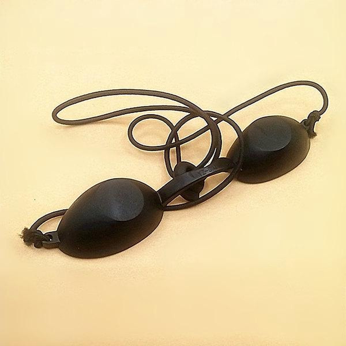 Zonnebank bril - gemaakt van silicone - ideaal voor tijdens het zonnebanken - Merkloos
