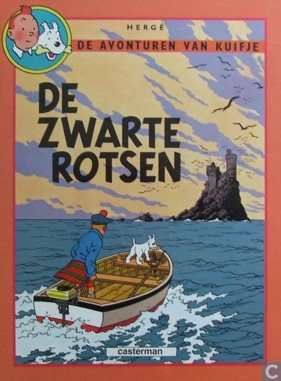 9789030329817 - Kuifje dubbelalbum hardcover De zwarte rotsen / De geheimzinnige ster