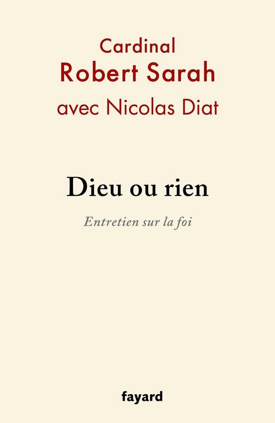 Dieu ou rien - cover