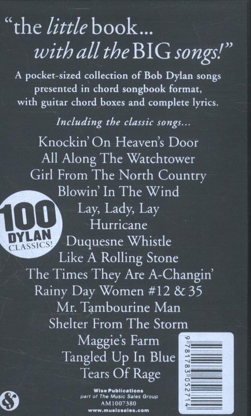 Little Black Songbook, Timothy Bond | 9781783052714 | Boeken