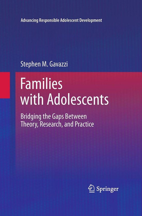 Behavioral Science and Psychology (R0) - Families with Adole ... - cover
