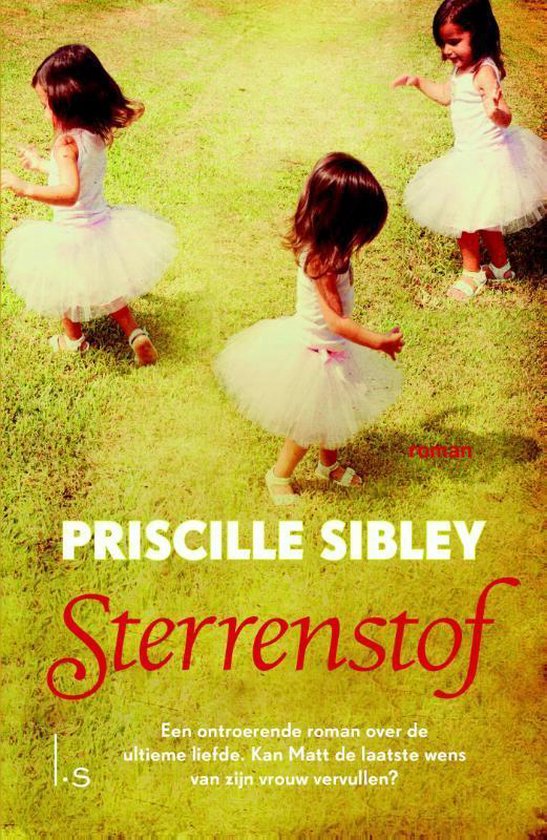 Boekcover: Drie kleine meisjes in tutu's, staand op gras.