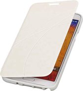 Easy Booktype hoesje Geschikt voor Samsung Galaxy Grand 2 SM-G7106 Wit