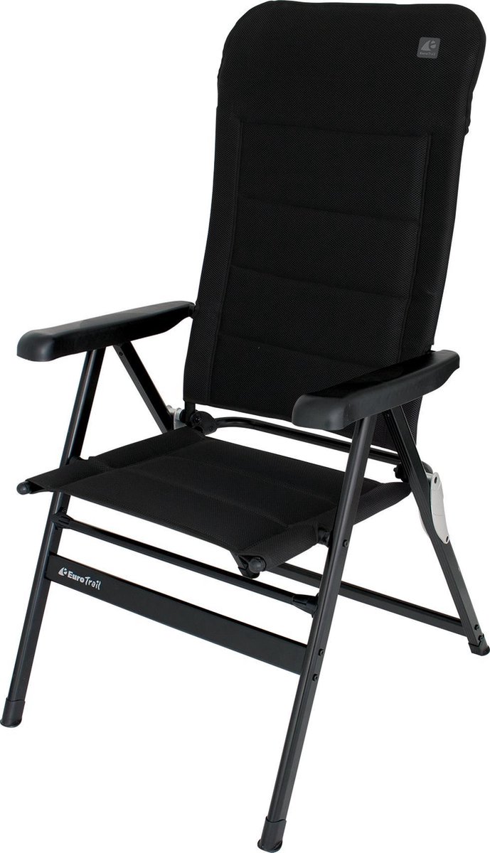 Eurotrail Campingstoel Grenoble - Zwart