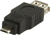 USB Micro B mannelijk - USB A vrouwelijk Adapter