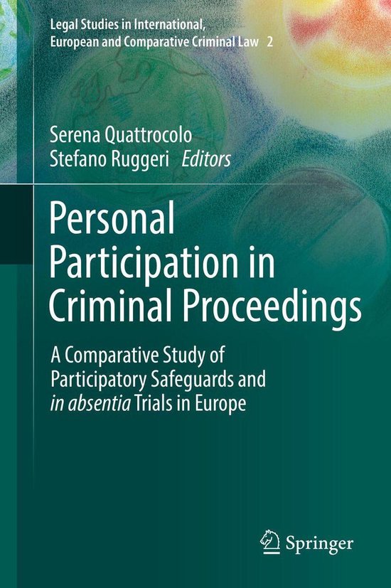 Law and Criminology (R0) - Personal Participation in Crimina ... - cover