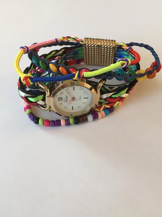 Horloge gekleurd met magneetsluiting | bol.com