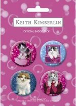 Keith Kimberlin Buttons - Cats Official Badge Pack