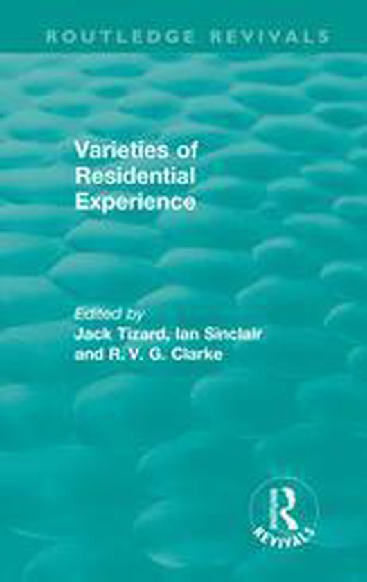Routledge Revivals - Routledge Revivals: Varieties of Reside ... - cover