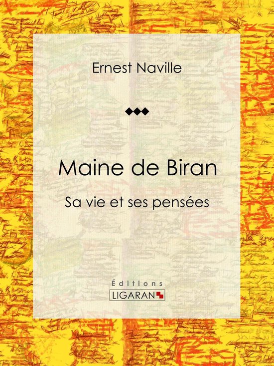 Maine de Biran - cover