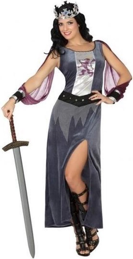 JONRRYIN Medieval Costume for Women, Renaissance Victorian Dress, Medieval Clothing Accessories with Flared Sleeves and High Waist, Gothic Retro Dress, Carnival, Halloween (Red, M