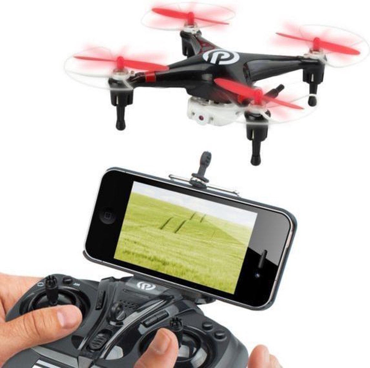 NINETEC SPYFORCE1 video drone live uitzending Smartphone IOS Android