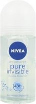 Nivea Deo Roll-on Pure Invisible 50 ml 2 st