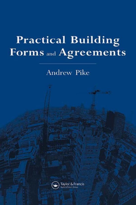 Practical Building Forms and Agreements - cover