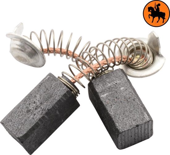 Koolborstelset voor Hitachi zaag C 8FSE - 6,5x7,5x13mm