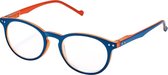 Moses Libri_x Leesbril Bicolor Oranje/blauw Sterkte +2,0