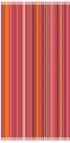Clarysse Red Stripe - Strandlaken - 90x170 cm - Rood