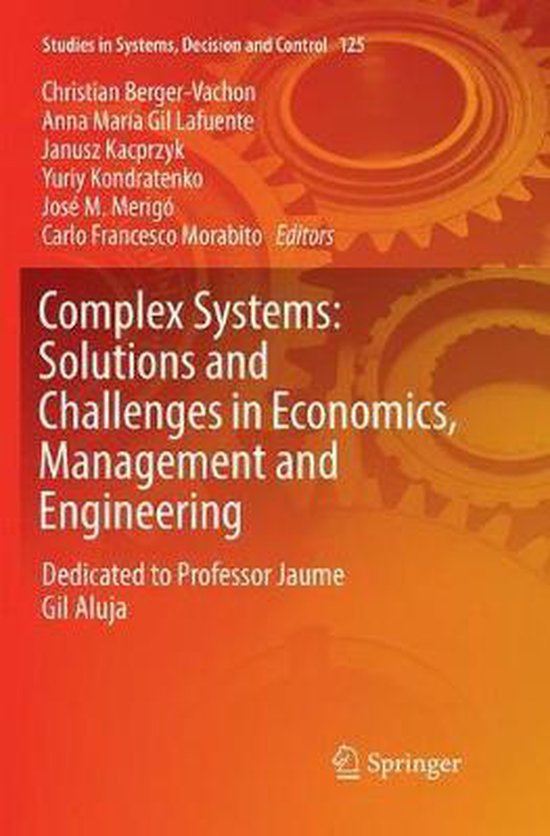 Studies in Systems, Decision and Control125- Complex Systems ... - cover