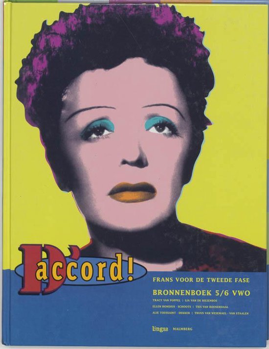 D'accord ! 5/6 Vwo Bronnenboek - cover
