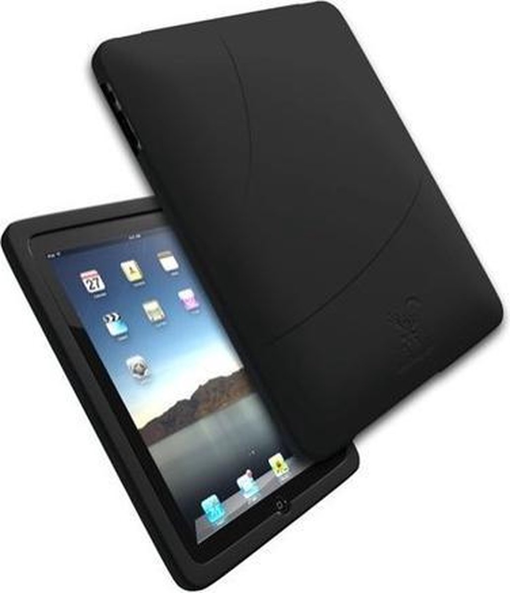 iFrogz Siliconen Wrapz Case voor iPad - Zwart
